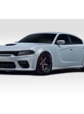 2015-2023 Dodge Charger Duraflex Hellcat Widebody Look Fender Flares - 6 Piece                                     - 117535 - Image 7