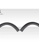 2015-2023 Dodge Charger Duraflex Hellcat Widebody Look Fender Flares - 6 Piece                                     - 117535 - Image 5