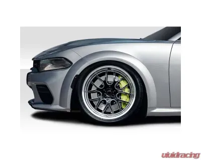 2015-2023 Dodge Charger Duraflex Hellcat Widebody Look Fender Flares - 6 Piece - 117535