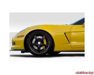 2005-2013 Chevrolet Corvette Duraflex Z06 Look Front Fenders - 2 Pieces - 117560