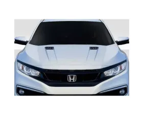 2016-2021 Honda Civic Duraflex Broman Hood - 1 Piece