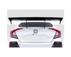 2016-2021 Honda Civic 4DR Duraflex Broman Wing Spoiler - 5 Pieces