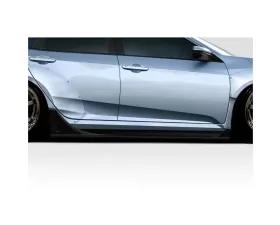 2016-2021 Honda Civic 4DR Duraflex Broman Side Skirt Rocker Panels - 2 Pieces