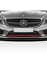 2014-2016 Mercedes CLA Class Duraflex Epic Front Lip Spoiler Air Dam  - 1 Piece                                     - 117782 - Image 2