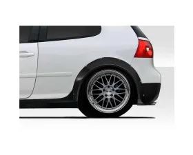 2006-2009 Volkswagen Golf GTI Duraflex Euroline Rear Fender Flares - 2 Pieces