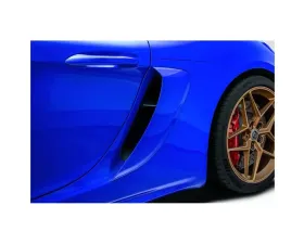 2014-2023 Porsche Cayman 718 Duraflex Rear Fender Vents - 2 Piece