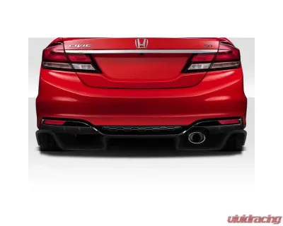 2006-2015 Honda Civic Duraflex Velocity Rear Diffuser - 2 Pieces - 117806