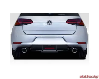 2015-2021 Volkswagen Golf / GTI Duraflex Waterman Rear Diffuser - 1 Piece - 117812