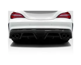 2014-2016 Mercedes CLA Class Duraflex Burnout Rear Diffuser - 1 Piece