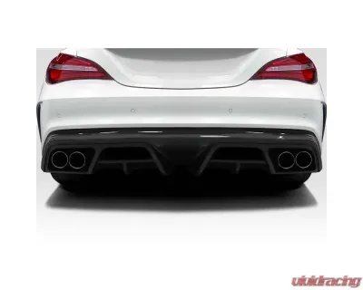 2014-2016 Mercedes CLA Class Duraflex Burnout Rear Diffuser - 1 Piece - 117816