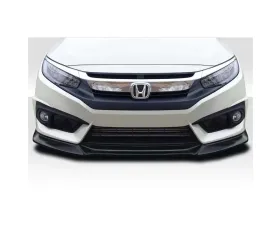 2016-2018 Honda Civic 2DR 4DR Duraflex Yoka Front Lip Spoiler Air Dam  - 3 Pieces