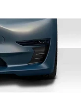 2018-2023 Tesla Model 3 Duraflex Vortex Front Bumper Vent Trim - 2 Pieces                                     - 117946 - Image 3