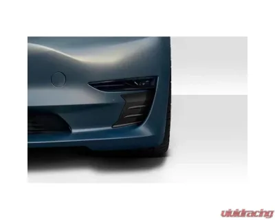 2018-2023 Tesla Model 3 Duraflex Vortex Front Bumper Vent Trim - 2 Pieces - 117946