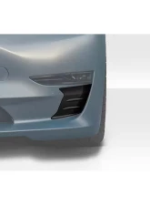 2018-2023 Tesla Model 3 Duraflex Vortex Front Bumper Vent Trim - 2 Pieces                                     - 117946 - Image 2