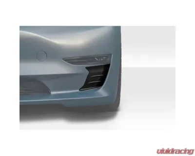 2018-2023 Tesla Model 3 Duraflex Vortex Front Bumper Vent Trim - 2 Pieces - 117946