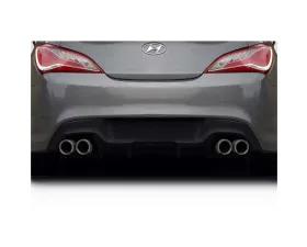 2010-2016 Hyundai Genesis Coupe Duraflex Twins Rear Diffuser - 1 Piece