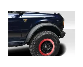 2021-2023 Ford Bronco Duraflex Bigfoot Front Fender Flares - 2 Pieces
