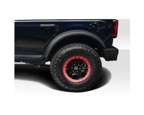 2021-2023 Ford Bronco Duraflex Bigfoot Rear Fender Flares - 2 Pieces