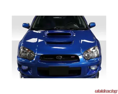 2002-2003 Subaru Impreza WRX STI Duraflex Zepher Sports Hood Air Vent Duct - 1 Piece - 117980