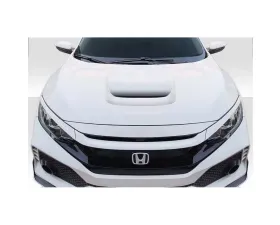 1992-2020 Universal Honda Civic Duraflex GTAK Hood Scoop - 1 Piece