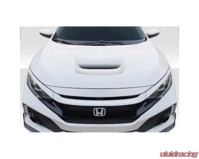 1992-2020 Universal Honda Civic Duraflex GTAK Hood Scoop - 1 Piece - 118009