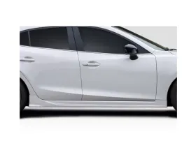 2014-2018 Mazda 3 Duraflex HP Wave Side Skirts  -2 Piece