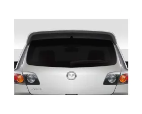 2004-2009 Mazda 3 Duraflex SBR Ducktail Rear Wing Spoiler - 1 Piece