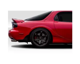1993-1997 Mazda RX-7 Duraflex Fuji Rear Fender Flares - 2 Piece