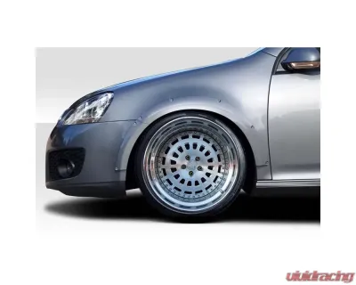 2006-2009 Golf GTI R32 Duraflex ETF Tune Front Fender Flares - 2 Piece - 118055