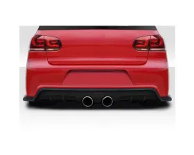 2010-2014 Volkswagen Golf GTI Duraflex Soar Style Rear Diffuser - 1 Piece