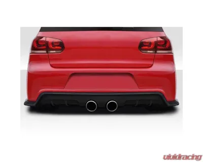 2010-2014 Volkswagen Golf GTI Duraflex Soar Style Rear Diffuser - 1 Piece - 118063