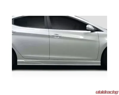 2011-2013 Hyundai Elantra Duraflex SQR Side Skirts -2 Piece - 118067