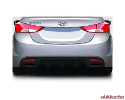 2011-2013 Hyundai Elantra Duraflex SQR Rear Diffuser - 1 Piece - 118068
