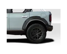 2021-2023 Ford Bronco Duraflex Extreme Country Rear Fender Flares - 4 Piece