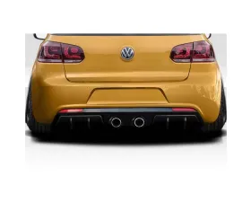 2012-2013 Volkswagen Golf R Duraflex RSO Moto Rear Diffuser - 2 Piece