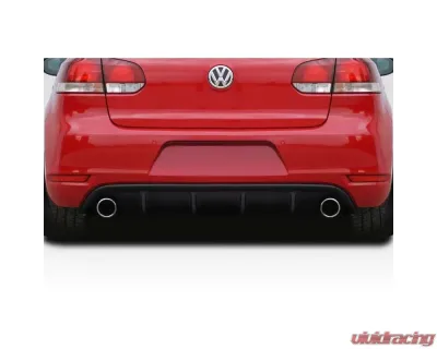 2010-2014 Volkswagen Golf GTI Duraflex Krone Rear Diffuser - 1 Piece - 118177