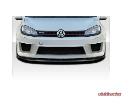 2010-2014 Volkswagen Golf GTI MK6 Duraflex Rabbet Front Lip Spoiler - 1 Piece - 118313