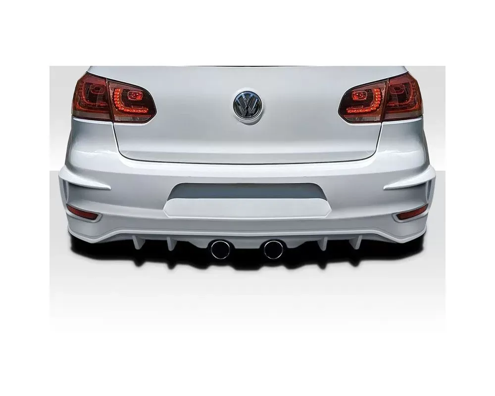 2010-2014 Volkswagen Golf GTI MK6 Duraflex Rabbet Rear Bumper- 1 Piece - 118318