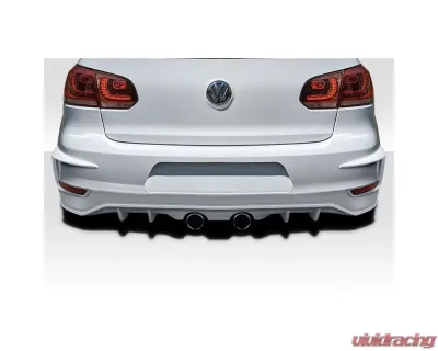 2010-2014 Volkswagen Golf GTI MK6 Duraflex Rabbet Rear Bumper- 1 Piece - 118318