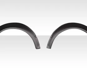 2001-2006 BMW 3 Series Duraflex M Look Front Fender Flares - 2 Piece