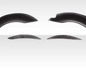 2001-2006 BMW 3 Series Duraflex M Look Rear Fender Flares - 4 Piece