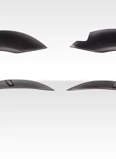 2001-2006 BMW 3 Series Duraflex M Look Rear Fender Flares - 4 Piece                                     - 118431 - Image 5