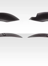 2001-2006 BMW 3 Series Duraflex M Look Rear Fender Flares - 4 Piece                                     - 118431 - Image 2