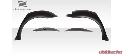 2001-2006 BMW 3 Series Duraflex M Look Rear Fender Flares - 4 Piece - 118431
