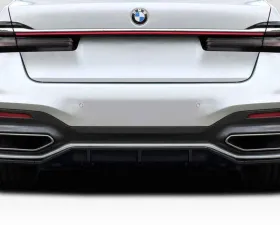 2020-2022 BMW 7 Series G11 Duraflex Gala Rear Diffuser - 3 Piece