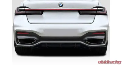 2020-2022 BMW 7 Series G11 Duraflex Gala Rear Diffuser - 3 Piece - 118445
