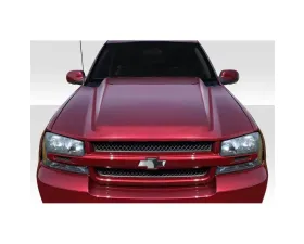 2002-2008 Chevrolet Trailblazer Duraflex Cowl Hood - 1 Piece