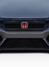 2012-2015 Honda Civic 4DR Duraflex FK8 Type R Look Front Bumper Cover - 1 Piece                                     - 118515 - Image 4