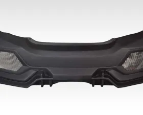2012-2015 Honda Civic 4DR Duraflex FK8 Type R Look Rear Bumper Cover - 1 Piece