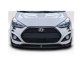 2012-2017 Hyundai Veloster Turbo Duraflex Minda Front Lip Spoiler Air Dam - 3 Piece